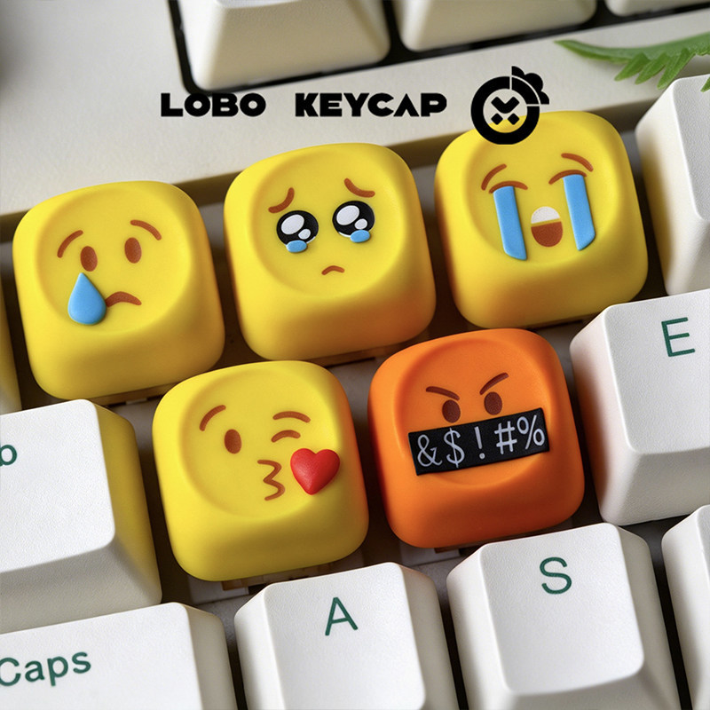 Gaming Keyboard Emoji - Sıcak Emoji Tuş Başlıkları Kawaii Kişiselleştirilmiş
