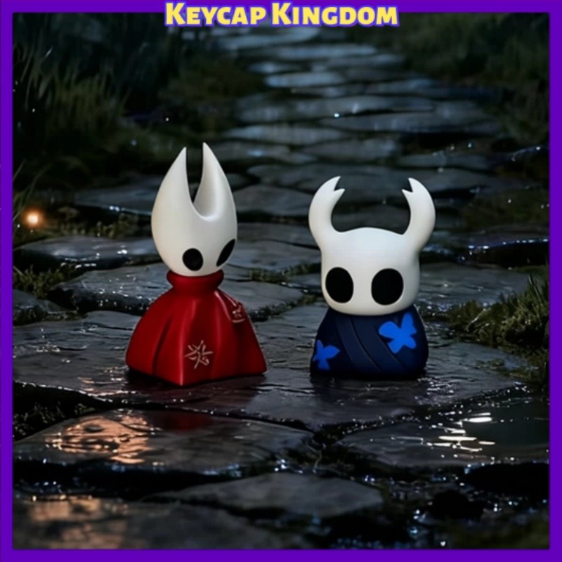 Keyboard Gaming Transparent - Hollow Knight Hornet Özel Reçine Klavye