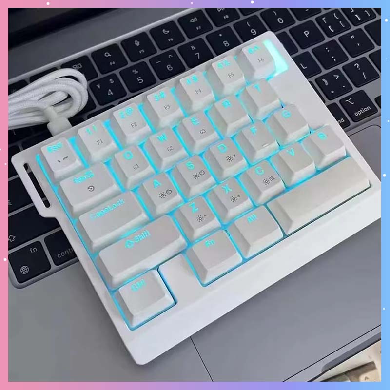 Gaming Keyboard Hand - HE30 Mekanik Oyun Klavyesi 29 Tuşlu