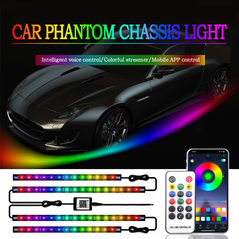 Rgb Underglow Strip - Araba Esnek Alt Aydınlatma Şeridi LED