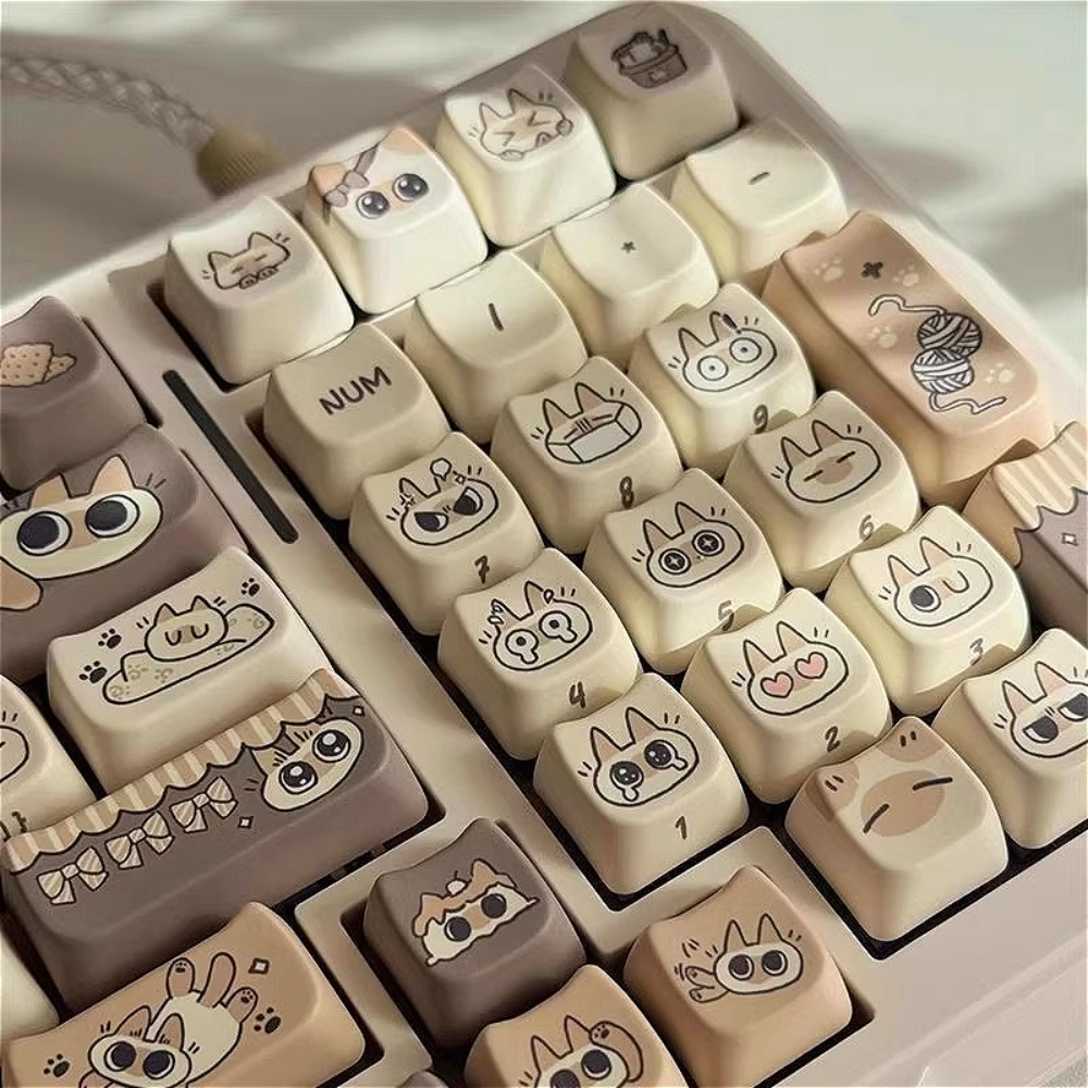 Gaming Keyboard Tkl - Sevimli Kedi Klavye Tuş Takımı MAO