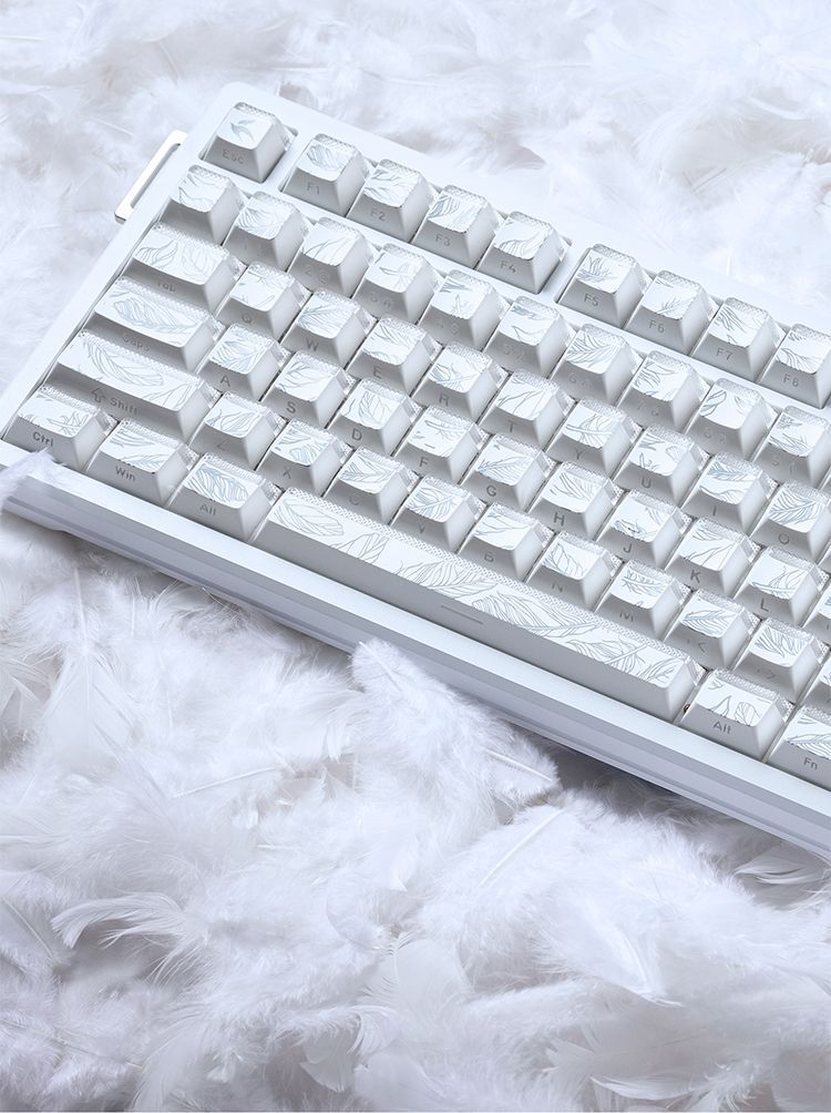 Gaming Keyboard Tkl - Tüy Desenli 97 Tuş Başlığı Cherry