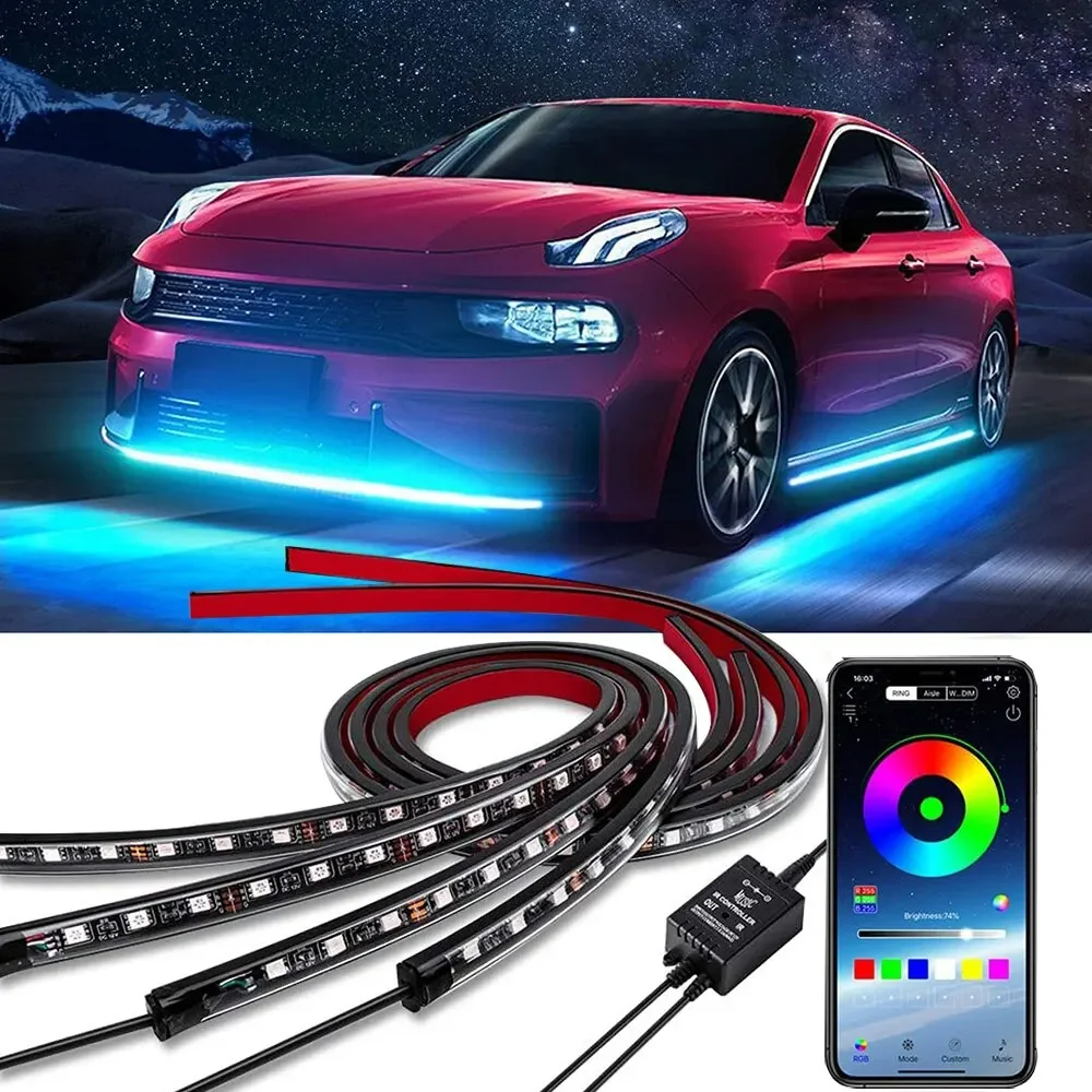 Rgb Underglow Strip - Neon LED RGB Araba Altı Aydınlatma