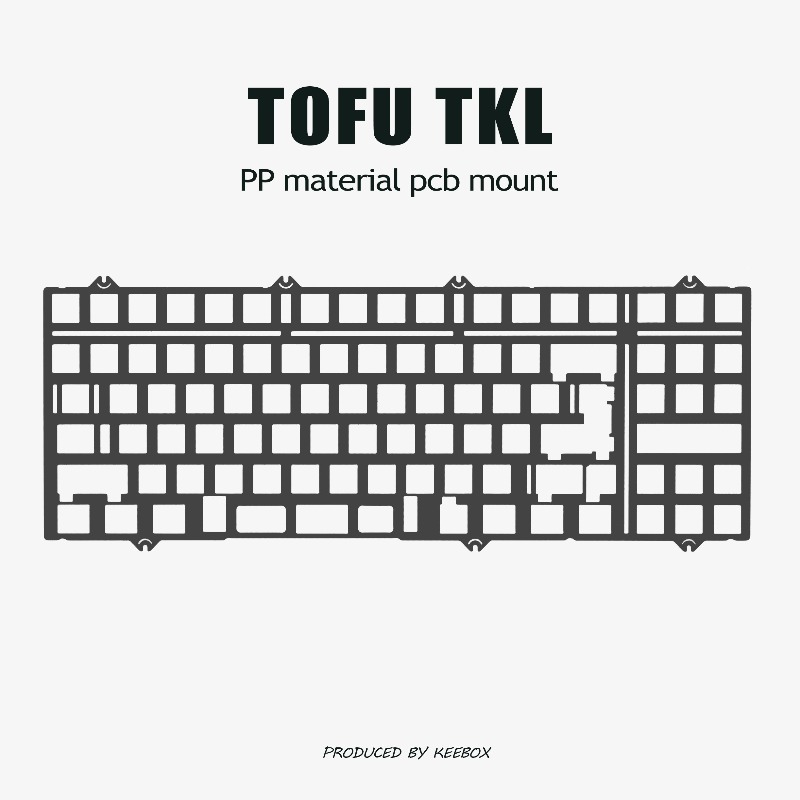 Gaming Keyboard Tkl - TOFU TKL Klavye Konumlandırma Kartı Özel