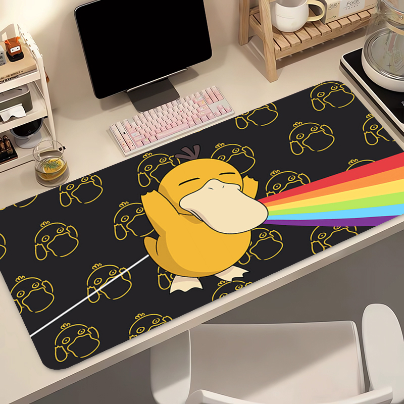 Gaming Keyboard Tactile - Doğal Kauçuk Mouse Pad Pokemon Psyduck