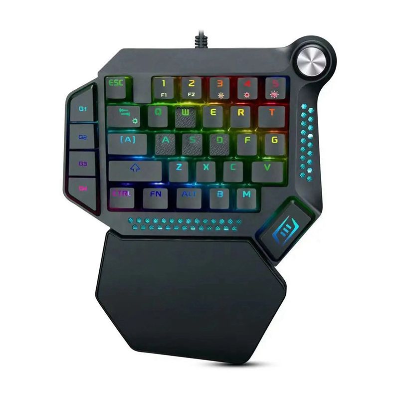 Gaming Keyboard Training - AEF6-Bir Elli Mekanik Oyun Klavyesi RGB