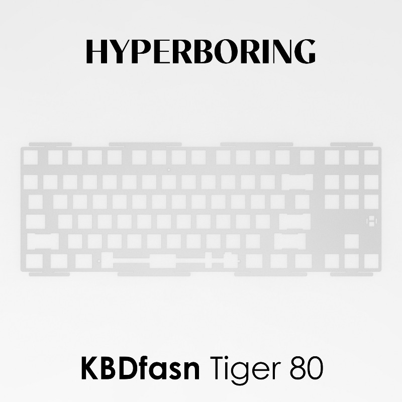 Gaming Keyboard Ergonomics - HYPERBORING Tiger80 Klavye Konumlandırma Kartı Özelleştirme