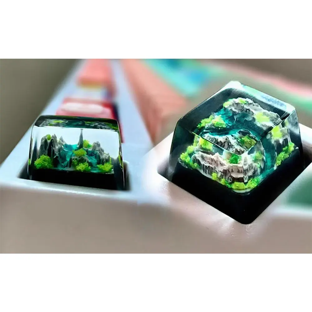 Gaming Keyboard No Rgb - Dağ ve Deniz Tuş Başlıkları, El
