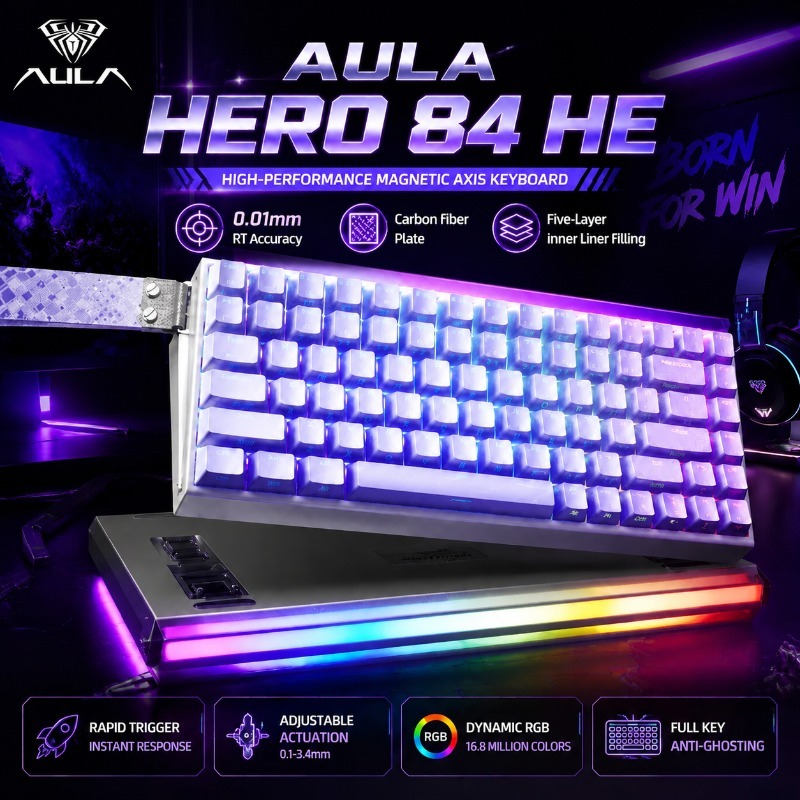 AULA HERO84 Manyetik Oyun Meka - Gaming Keyboard No Rgb incelemesi ve fiyatı