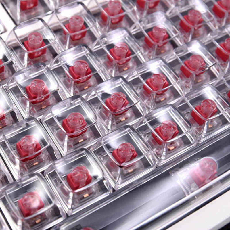 132 Tuşlar Kristal Şeffaf Klav - Keyboard Gaming Transparent incelemesi ve fiyatı