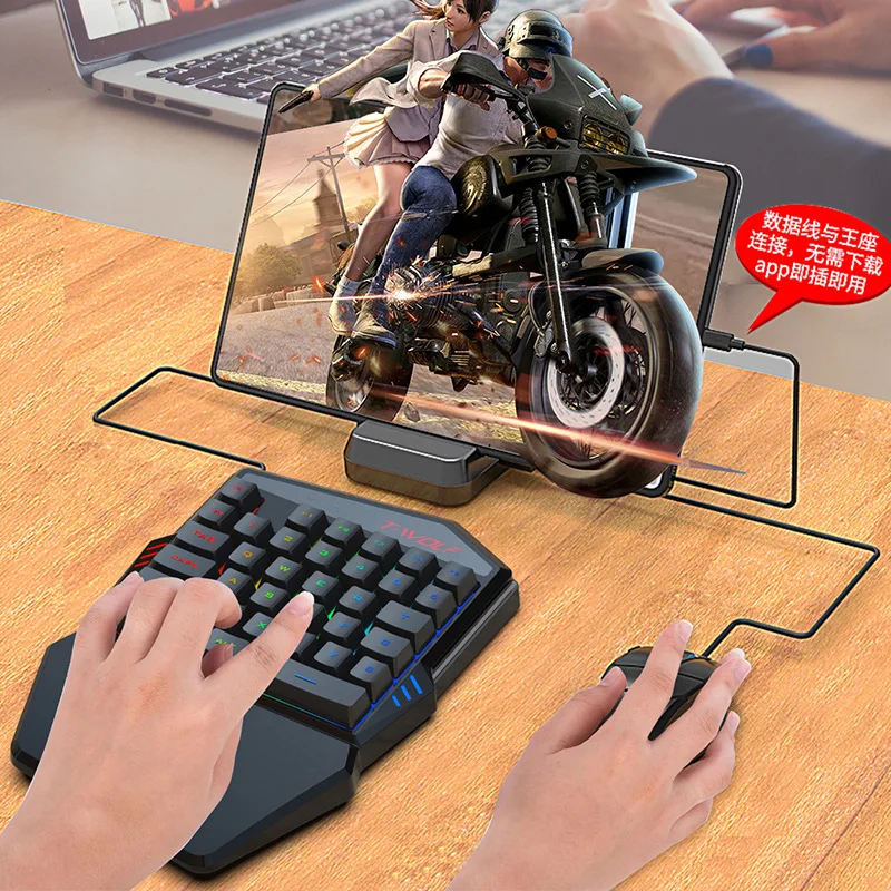 T-WOLF TF900 tek elle klavye t - Gaming Keyboard Hand incelemesi ve fiyatı