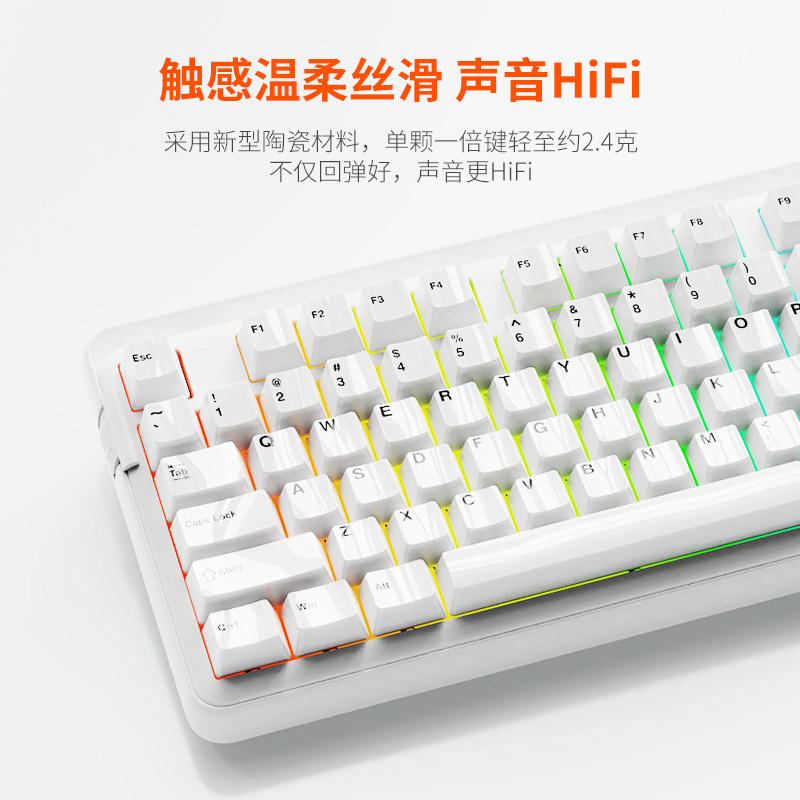 DAREU Yeni Seramik Tuş Başlığı - Gaming Keyboard Easy To Clean incelemesi ve fiyatı