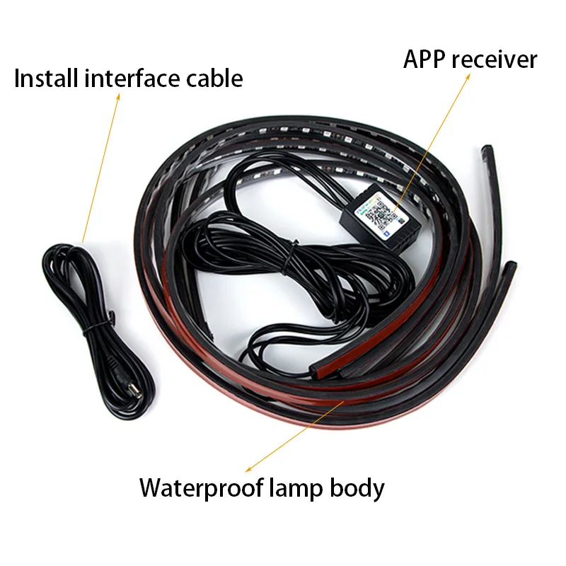 KIEND Araba Esnek Underglow Şe - Rgb Underglow Strip incelemesi ve fiyatı