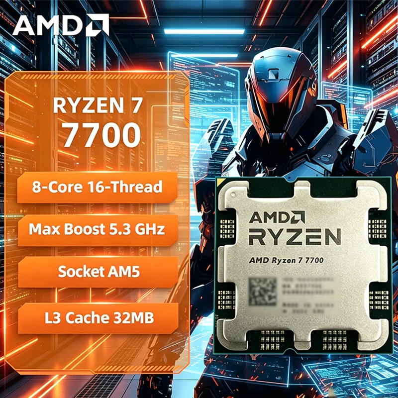 AMD Ryzen 7 7700 R7 7700 CPU 8 - Amd Cpu Ryzen 7 incelemesi ve fiyatı