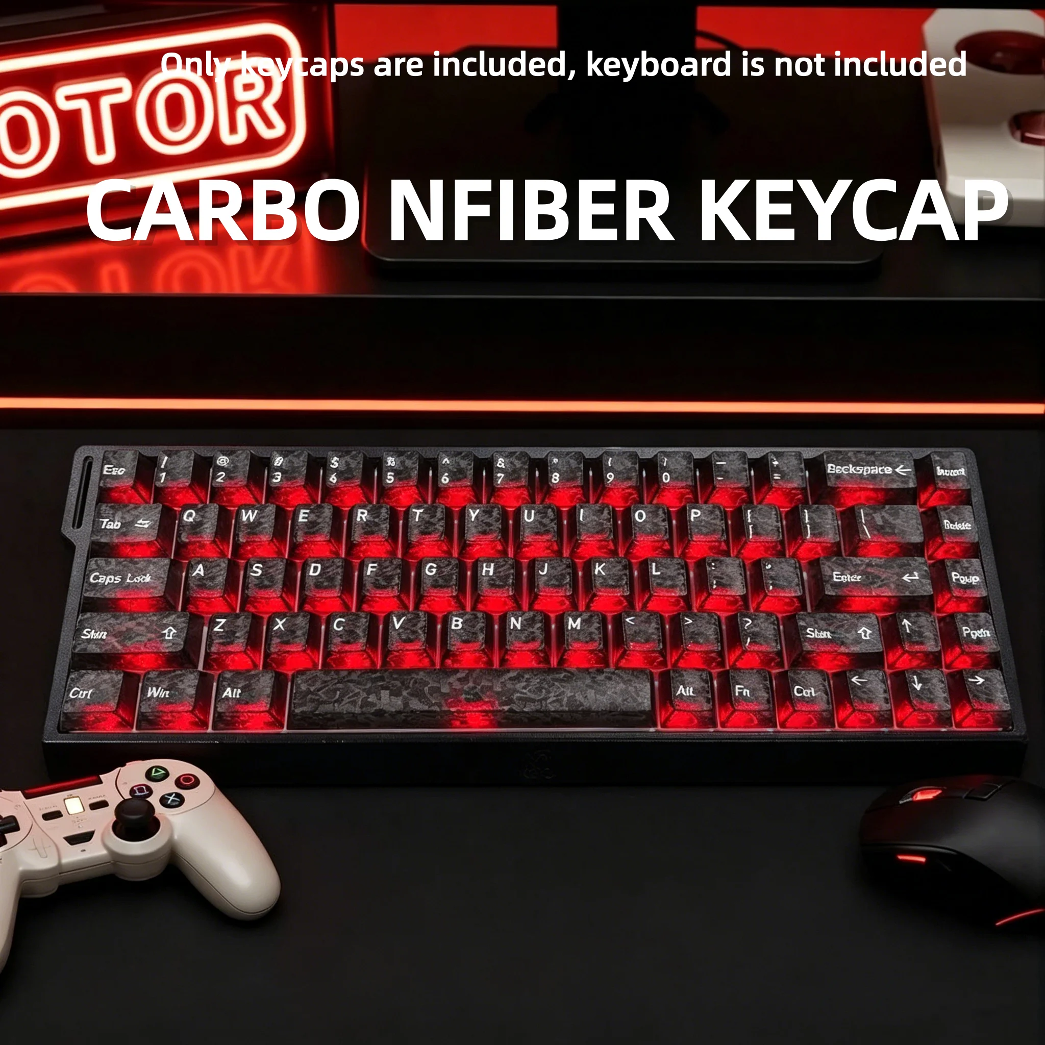2026 Yeni Dövme Karbon Fiber Ş - Gaming Keyboard 2026 incelemesi ve fiyatı