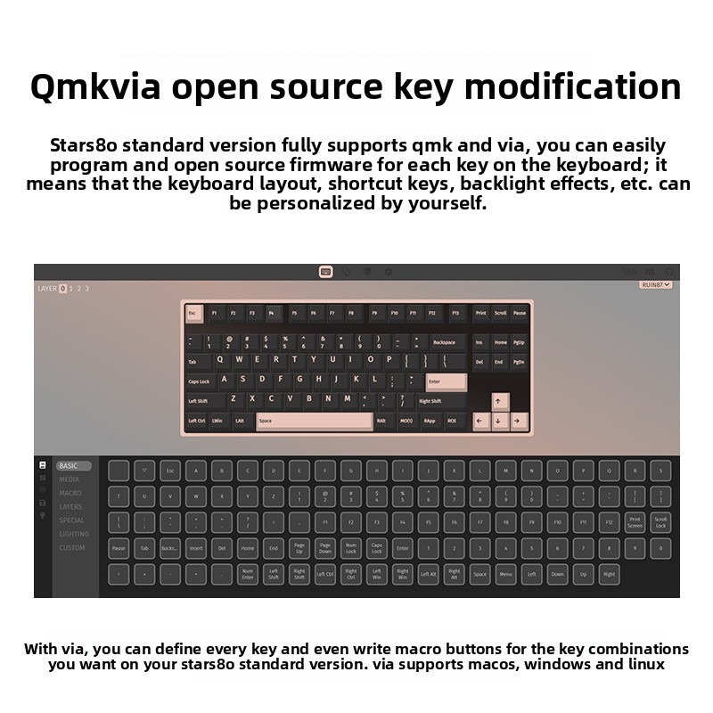 WEIKAV STARS80 TKL Mekanik Kla - Gaming Keyboard Tkl incelemesi ve fiyatı