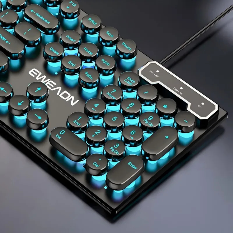 Retro Punk Mekanik Hissiyatlı  - Gaming Keyboard No Rgb incelemesi ve fiyatı