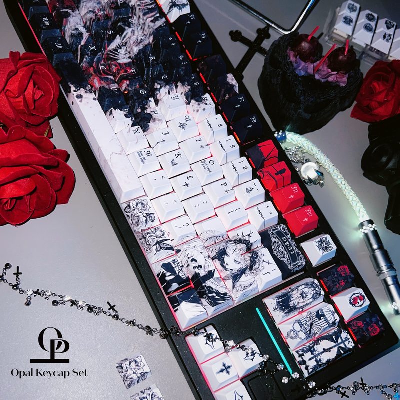 Siyah Beyaz Tema Klavye Tuşlar - Keyboard Gaming Black incelemesi ve fiyatı
