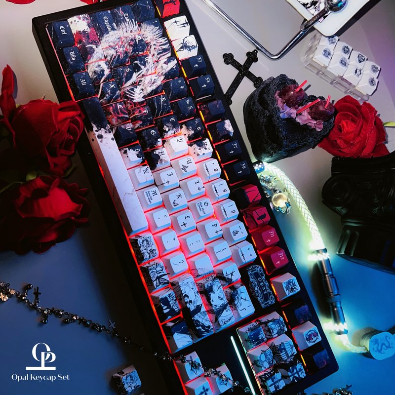 Siyah Beyaz Tema Klavye Tuşlar - Keyboard Gaming Black incelemesi ve fiyatı