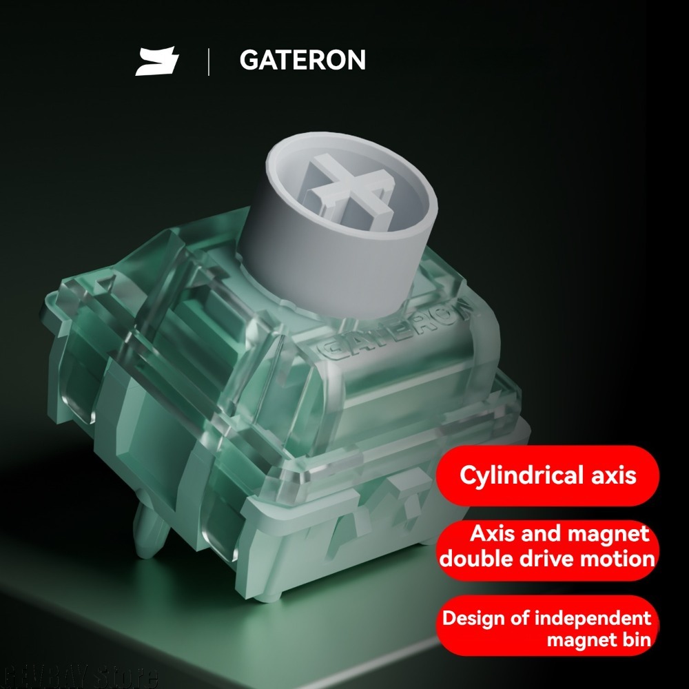 GATERON Manyetik Jade Ultra Sw - Gaming Keyboard Hall Effect Switches incelemesi ve fiyatı