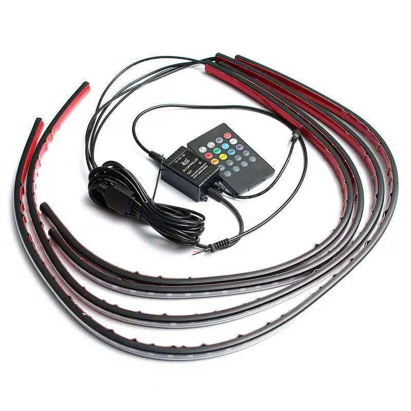 4x Su Geçirmez RGB 5050 SMD Es - Rgb Underglow Strip incelemesi ve fiyatı