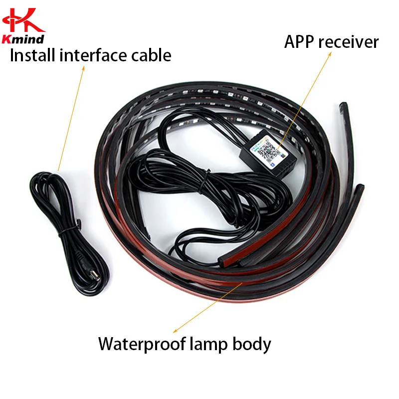 Araba Underglow Neon LED Işıkl - Rgb Underglow Strip incelemesi ve fiyatı