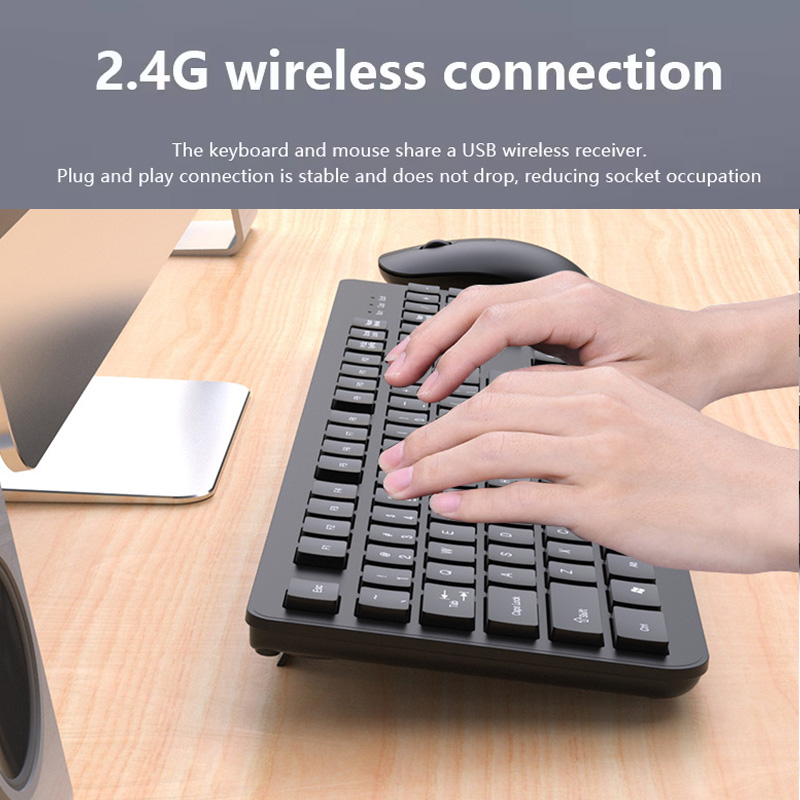 2.4G Kablosuz Klavye Fare Seti - Gaming Keyboard Easy To Clean incelemesi ve fiyatı