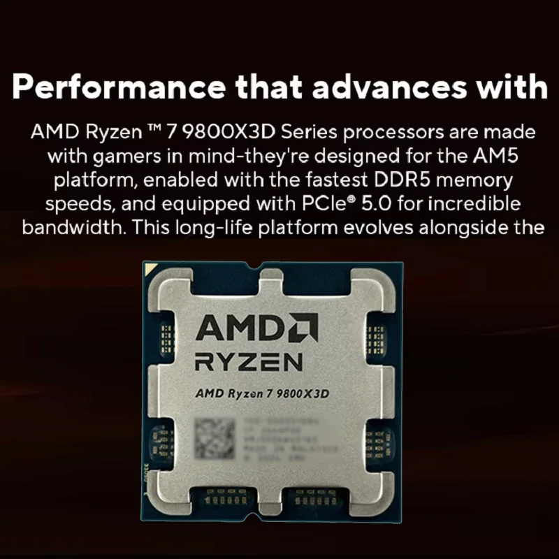 AMD Ryzen 7 9800X3D R7 9800X3D - Amd Cpu Ryzen 7 incelemesi ve fiyatı