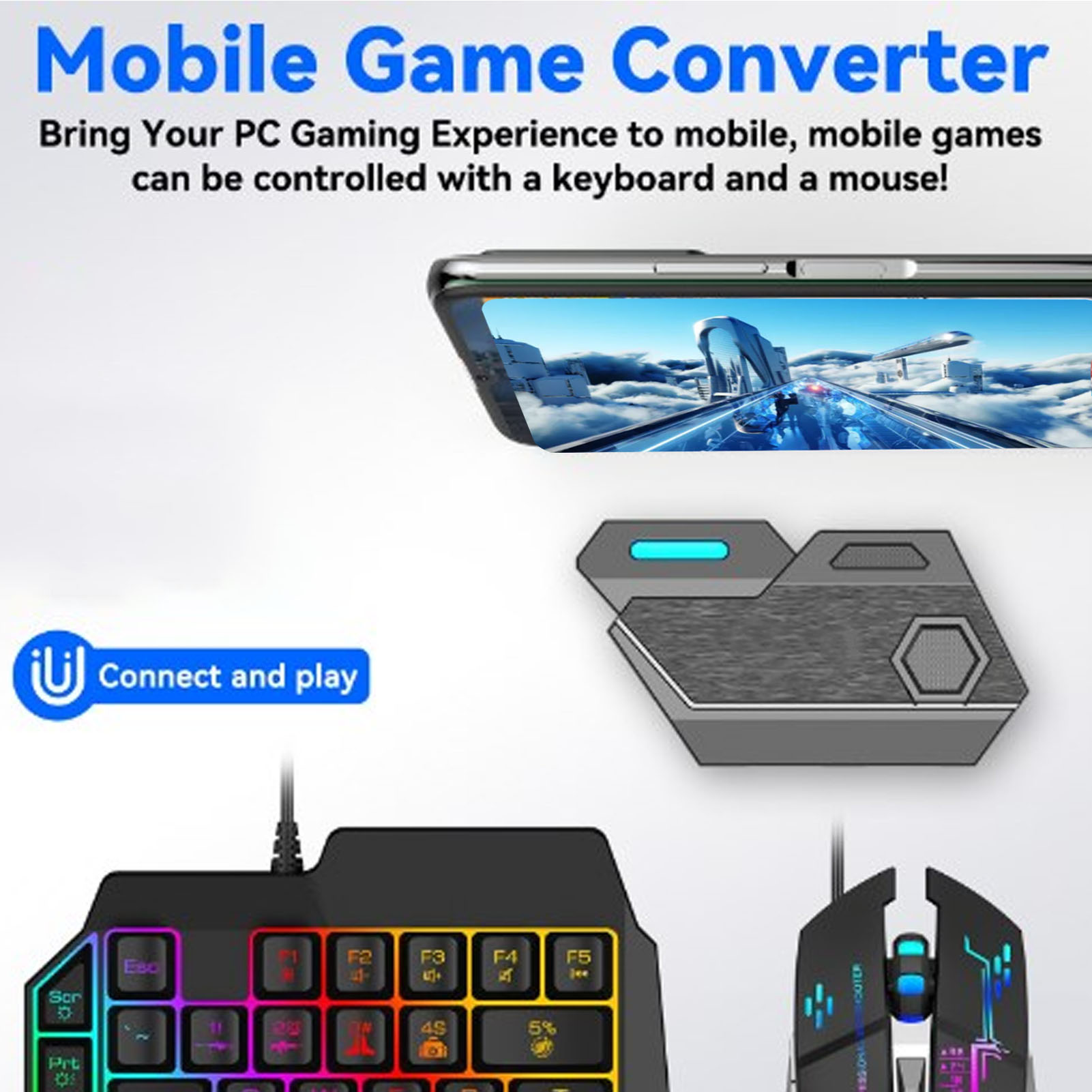 Mobil Oyun Combo Paketi Blueto - Gaming Keyboard Hand incelemesi ve fiyatı