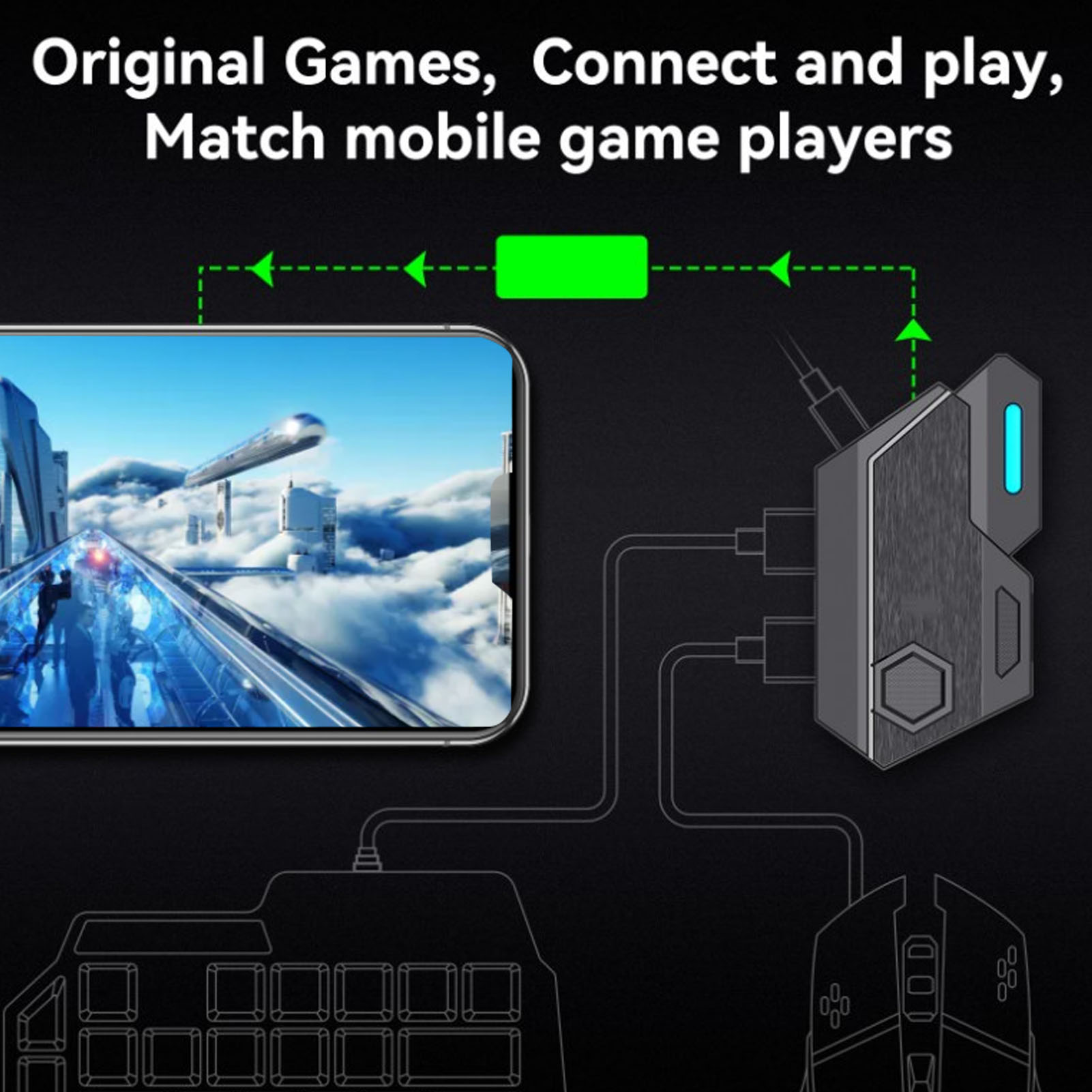 Mobil Oyun Combo Paketi Blueto - Gaming Keyboard Hand incelemesi ve fiyatı