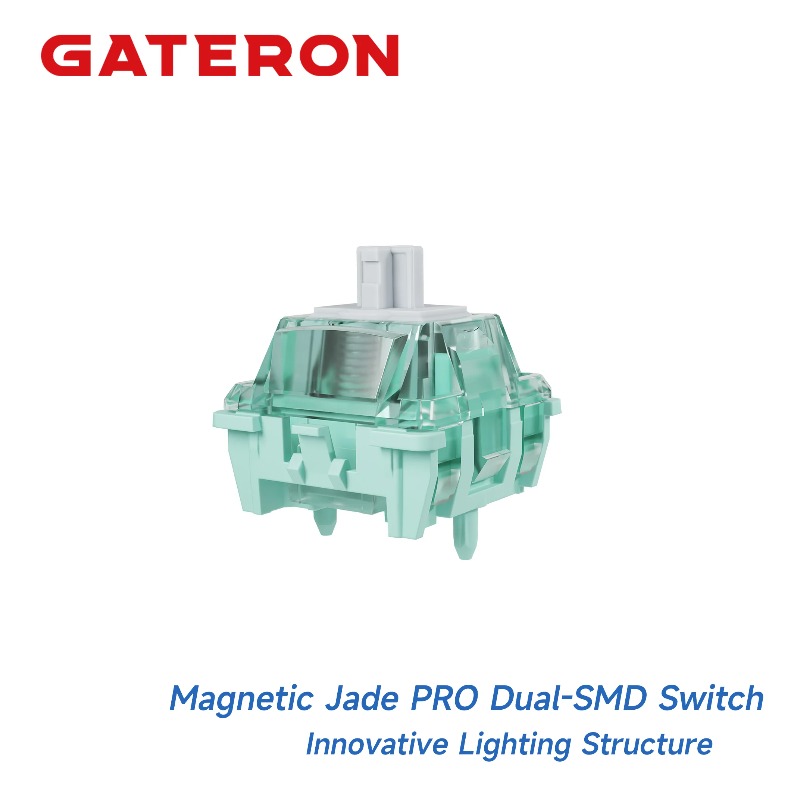 GATERON Manyetik Jade PRO Çift - Gaming Keyboard Hall Effect Switches incelemesi ve fiyatı