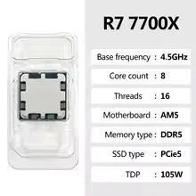AMD Ryzen 7 7700X R7 7700X 8 Ç - Amd Cpu Ryzen 7 incelemesi ve fiyatı
