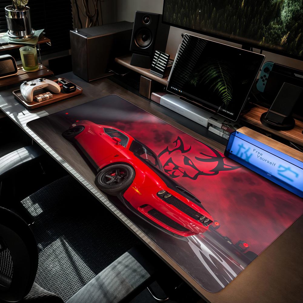 D-DodgeS Araba Serin Mouse Pad - Gaming Keyboard Easy To Clean incelemesi ve fiyatı