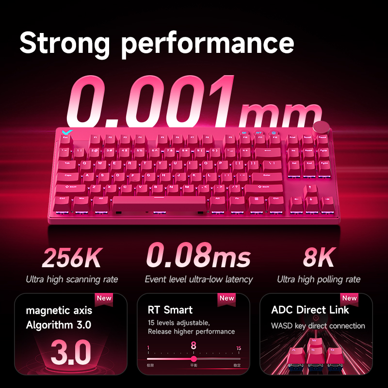 Mchose Mix87 Manyetik Anahtarl - Keyboard Gaming Transparent incelemesi ve fiyatı