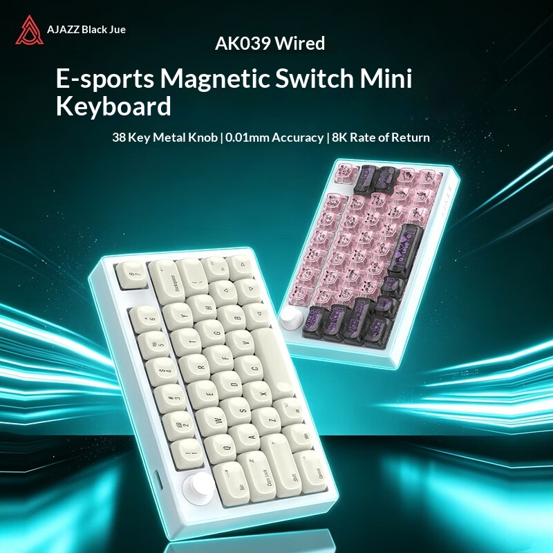 Ajazz AK039 Hall Etkili Oyun K - Gaming Keyboard Hall Effect Switches incelemesi ve fiyatı