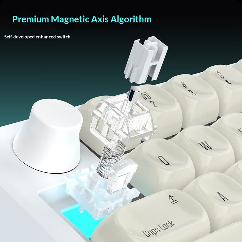 Ajazz AK039 Hall Etkili Oyun K - Gaming Keyboard Hall Effect Switches incelemesi ve fiyatı