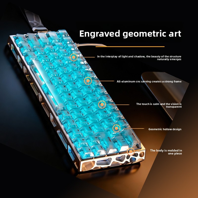 IROK MG63 CNC Alüminyum Manyet - Gaming Keyboard Hall Effect Switches incelemesi ve fiyatı