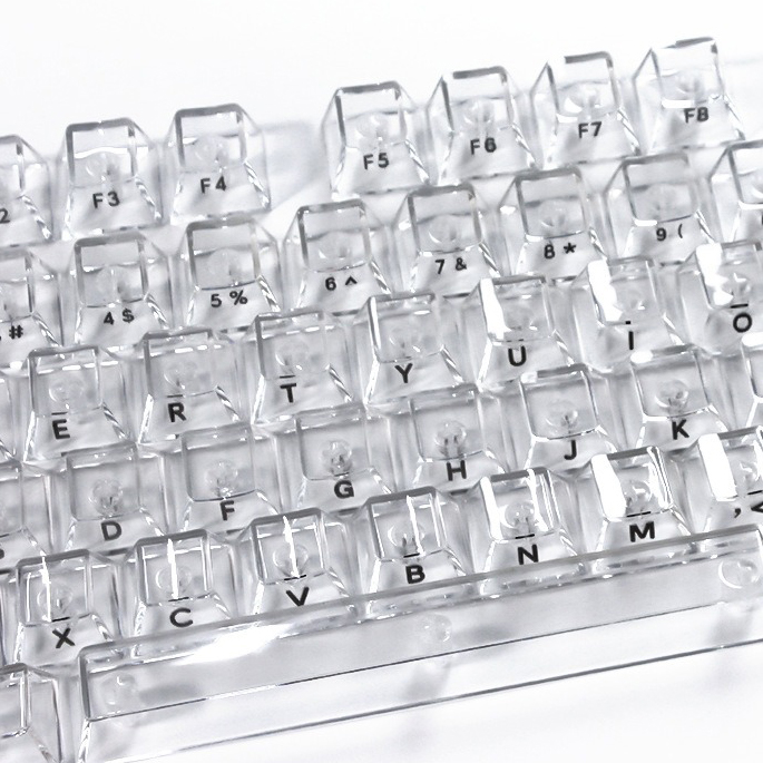 Kristal Şeffaf Kiraz Profil Tu - Keyboard Gaming Transparent incelemesi ve fiyatı