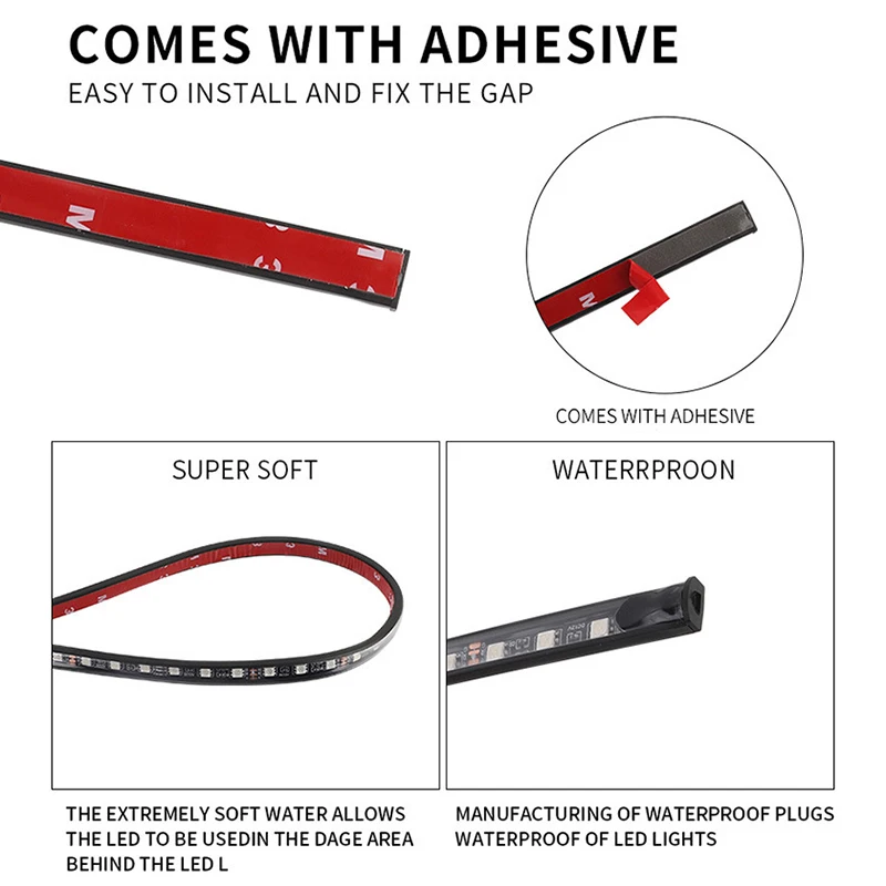RGB Esnek LED Işık çubuğu Arab - Rgb Underglow Strip incelemesi ve fiyatı