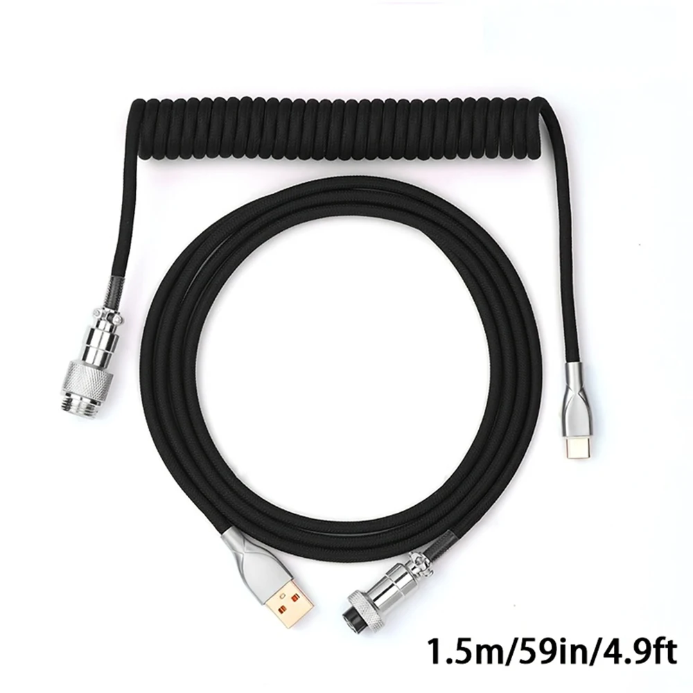 1.5m Sarmal Klavye Kablosu USB - Coiled Usb Cable incelemesi ve fiyatı